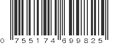 UPC 755174699825