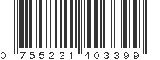 UPC 755221403399