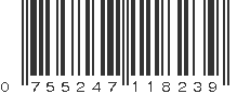 UPC 755247118239