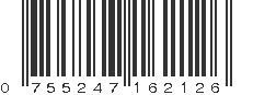 UPC 755247162126