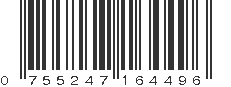 UPC 755247164496