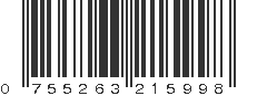 UPC 755263215998