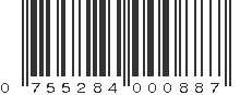 UPC 755284000887