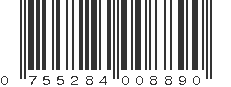 UPC 755284008890