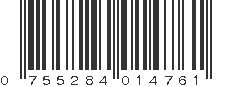 UPC 755284014761