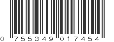 UPC 755349017454