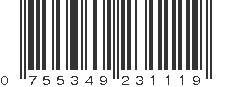 UPC 755349231119