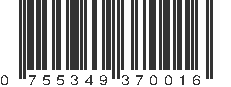 UPC 755349370016