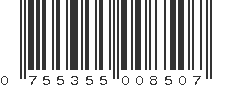 UPC 755355008507