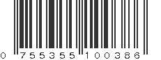 UPC 755355100386