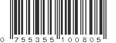 UPC 755355100805