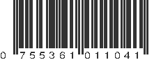 UPC 755361011041