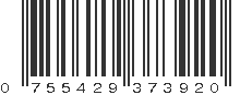 UPC 755429373920