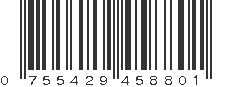 UPC 755429458801