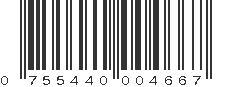 UPC 755440004667