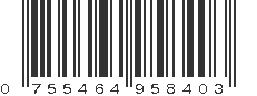 UPC 755464958403