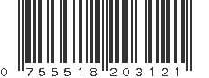 UPC 755518203121