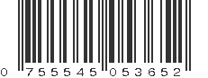 UPC 755545053652