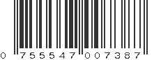 UPC 755547007387