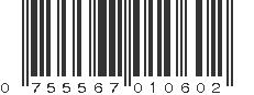 UPC 755567010602