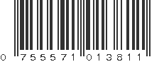 UPC 755571013811