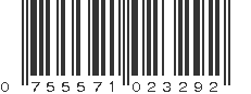 UPC 755571023292