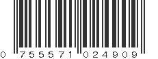 UPC 755571024909