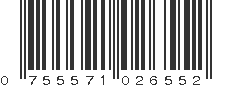 UPC 755571026552