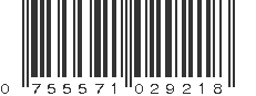 UPC 755571029218