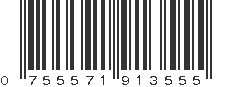 UPC 755571913555