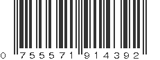 UPC 755571914392