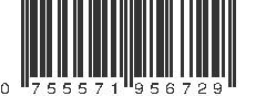 UPC 755571956729