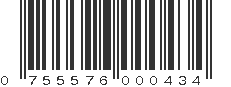 UPC 755576000434