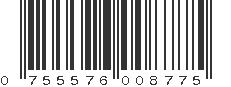 UPC 755576008775