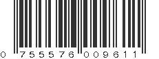 UPC 755576009611