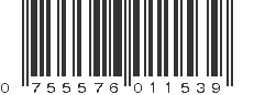 UPC 755576011539