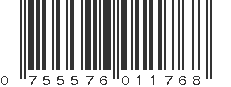 UPC 755576011768