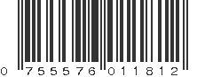 UPC 755576011812