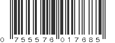 UPC 755576017685