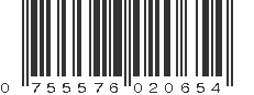 UPC 755576020654