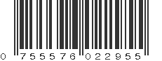 UPC 755576022955