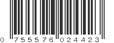 UPC 755576024423