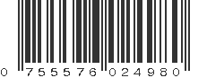 UPC 755576024980