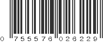 UPC 755576026229