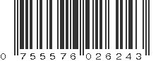 UPC 755576026243