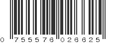 UPC 755576026625