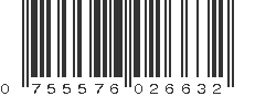 UPC 755576026632