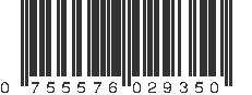 UPC 755576029350