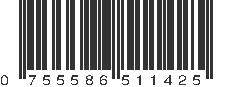 UPC 755586511425