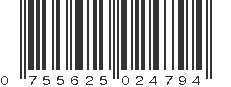 UPC 755625024794